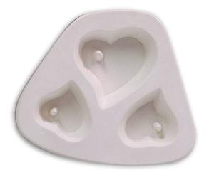 Heart Trio Earring & Pendant Jewelry Mold