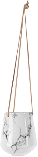 pt, Marble Ceramic Hanging Planter 13.5 x 15 cm