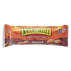 Nature Valley Granola Bars, Sweet & Salty Nut Almond Cereal, 1.2 oz Bar (Pack of 16)
