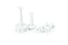 Fox Run Brands Blossom Plunger Cutters, White
