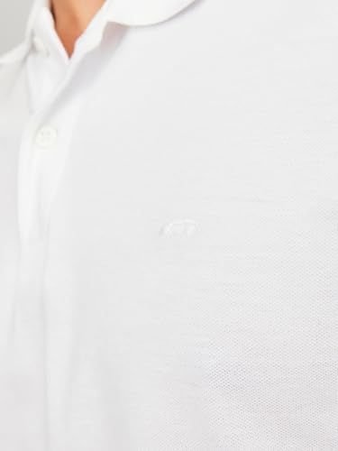 Herren Jjebasic Noos Poloshirt, Weiß, L EU