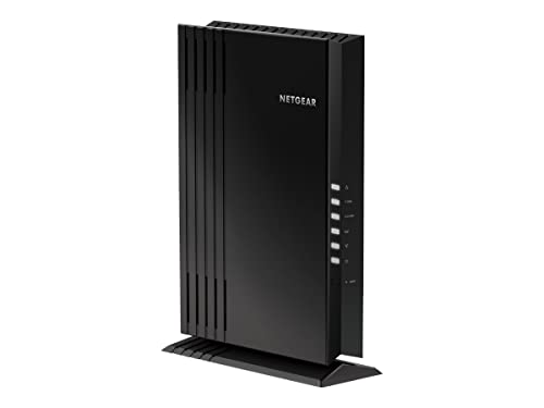 Netgear Nighthawk EAX20 WiFi 6 WLAN Mesh Repeater AX1800 WLAN Verstärker, Abdeckung bis 100 m² & 20 Geräte, Dual-Band WiFi Geschwindigkeit bis 1800 MB