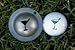 Tin Cup Golf Ball Marker Stencil - Premium Personalization Tool for Golfers - Custom Design Ball Marker - Golf Accessories Gift for Men and Women- Made in The USA (Martini)