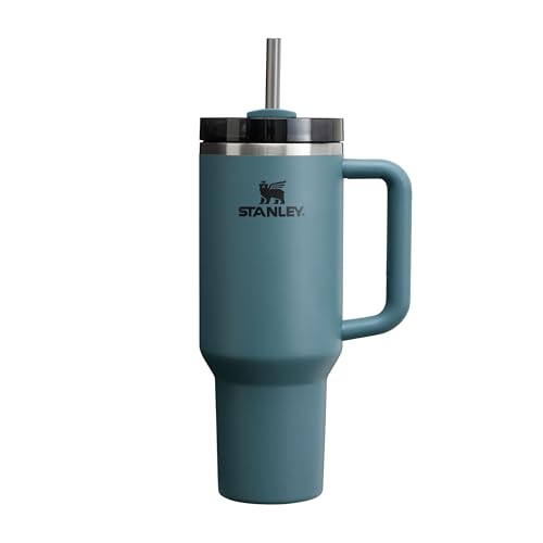 STANLEY 1913 Quencher H2.0 Flowstate Trinkflasche Mit Strohhalm 1.2L - Thermobecher Kühlt 11 Stunden - 48 Stunden Eisgekühlt - Spülmaschinenfest - The