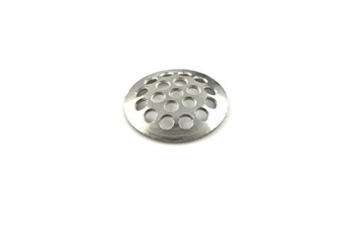 10 Premium Curved 304 Stainless Steel Concave Pipe Screens (.472" (12 mm) - 10 Pack) - Thumbnail 2