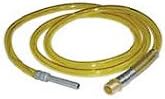 Fuel Chief 8" Replacement Hose with Nickel Plated Fittings (80-593NI)