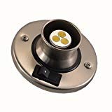 12 Volt Brushed Nickel Bright White LED Eyeball Reading Light