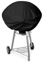 HOT PROMOTION BUY 1 GET 3 FREE - Lightweight Easy Adjusting Drawstring & Cleaning Round BBQ Grill Cover fits 18-22 inch Dai Protect your grill against sunshine, rains,snows etc black color