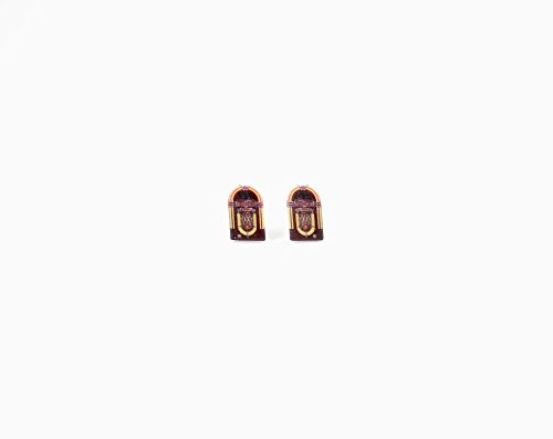 Handmade Jukebox Stud Earrings