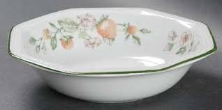 Johnson Bros Brothers Fresh Fruit Dessert Sauce Bowls Saucer Set of 6 NEW 5 1/4"