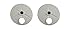 Toro 127-6840 Wheel Cover Assembly, Pack Of 2