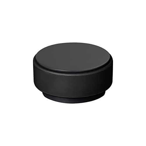 blomus Stainless Steel Door Stop 1 kg 9 x 4.5 cm with Rubber Ring (Anthracite)