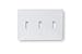 Stick 'N' Seal Adhesive Backed Triple Switch Draft Sealers. Save Energy and Money. Pack of 3