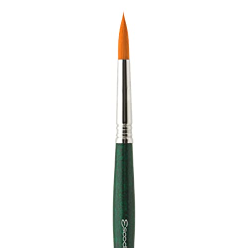 Escoda Barroco Series 1410 Artist Oil & Acrylic Paint Brush, Synthetic
