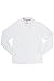 French Toast Boys' Long-Sleeve Pique Polo Uniform Shirt - White - 8