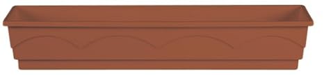 Emsa 501839 Blumenkasten 100 cm terracotta LAGO AQUA COMFORT
