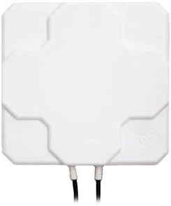Lysee Communications Antennas – 2 22DBi 4G LTE Aerial Directional Antenna Outdoor Panel MIMO External Antenne SMA maleconnector10M cable For huawei 4g Router – (Color: SMA male)