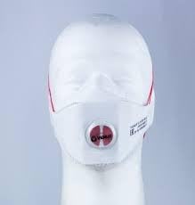 Venus Anti Pollution V-1120 N95 FFP2 Air Mask with Valve (White)