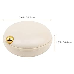 iplusmile Pill Travel Case 4 Times a Day Pill