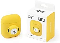 BTS BT21 OFFICIAL MERCHANDISE ROYCHE X BT21 CHIMMY_AIRPODS CASE + EXTRA BTS PHOTOCARDS