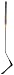 True Temper 2942600 Grass Whip with Double-Edged Serrated Steel Blade with 38 in. Hardwood Handle