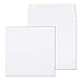 EnDoc 6x6 Square Envelopes - 50 Pack, Self Seal 28lb Blank Greeting Card Envelopes for Invitations, Photos, and Special Occasions, White