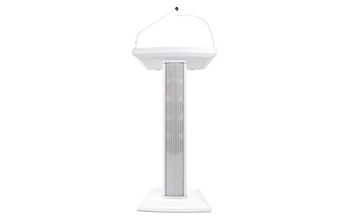 Denon Professional Lectern Active White | Lectern with Active Speaker Array