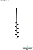 Power Planter 100% USA Made 3"x24" Extended Length Bulb & Bedding Plant Auger with 1/2" Non-Slip Hex Drive