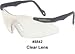 Jackson 3011672 Smith & Wesson Magnum 3G Safety Glasses, Black Frame, Clear Lens