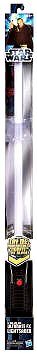 Star Wars 2012 Exclusive Electronic ULTIMATE FX Lightsaber QuiGon Jinn