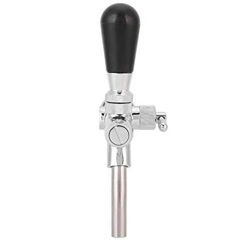 Nikou Beer Tap Handle- Adjustable Keg Beer Homebrewing Tap Long Handle with Ball Lock Liquid Disconnect Large Bubble Volume
