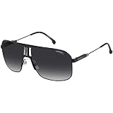 Carrera Men's 4005/S Wrap Sunglasses - Semi-Rimless Sports Sunglasses With Case