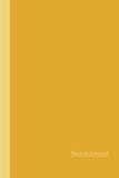 Sketch Journal: Two Tone Yellow 6x9 - Pages are LINED ON THE BOTTOM THIRD with blank space on top by Premise Content