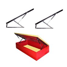 Bed Storage Lift Mechanism, Gas Spring Assisted