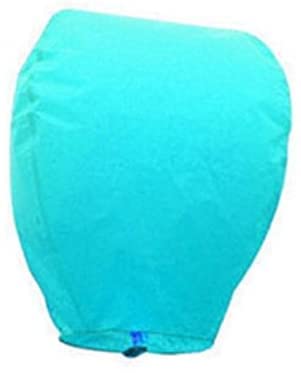 3 Pack Sky Lanterns Handmade Chinese Paper Lanterns for Birthday, Wedding, Christmas, New Year parties Festivals, biodegradable fire resistance (Blue)