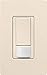 Lutron Maestro Motion Sensor Light Switch for Bathroom, Garage, Laundry Room, and Closet, for Any Light Bulbs, Occupancy and Vacancy Sensor, Single-Pole Only, No Neutral Req, MS-OPS2-LA, Light Almond