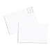 Home Advantage 50 Pack Blank Plain White 4x6 Postcards with Mailing Side