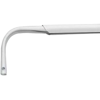 Amazon Com Heavy Duty Single Standard White Adjustable Curtain