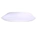 OOSILK Mulberry Silk Pillowcase with Hidden Zipper 19mm,Cotton Underside, Queen (20in * 30in) White