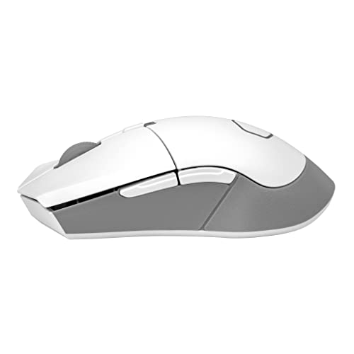 Cooler Master MM311 Wireless Gaming Mouse White, Adjustable 10,000 DPI, Palm|Claw Grip, 2.4GHz Wireless, PixArt Optical Sensor, PTFE Feet, RGB Lighting (MM-311-WWOW1)