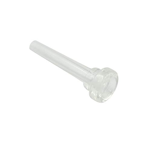 Timiy 3C Plastic Trumpet mouthpiece,Transparent 1pc