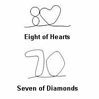 Wiregrams - 3 of Hearts by WIREGRAMMAGIC