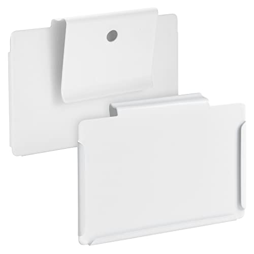 Talented Kitchen 8 Pcs Metal Basket Labels for Storage Bins with 40