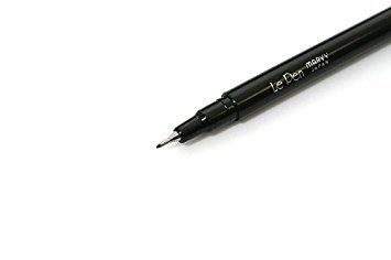 Marvy (4300S-1) Le Pen, 0.3mm, Black, Dozen