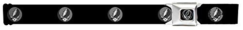 Steal Your Face Repeat Black/gray Seatbelt Belt
