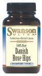 100% Pure Danish Rose Hips 750 mg 60 Caps