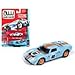 DIECAST Toys CAR AUTO WORLD 1:64 Premium 2018 Release 4 Version A - 1965 Ford GT40 (Gulf Blue/Orange) AWSP015-24A