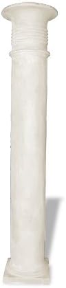 Amedeo Design ResinStone 1800-40L Post Modern Smooth Column, 13 by 13 by 96-Inch, Limestone