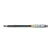 Pilot® Neo-Gel Stick Roller Ball Pen, Black Barrel, Black Ink, Fine Pt, 0.70 mm