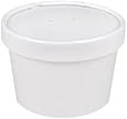 Sweet Bliss Cup Frozen Dessert Containers, 8 oz., 25CT, White